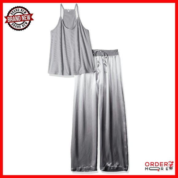 Supima Cotton Sleep Set Cami & Lounge Pants Size M
